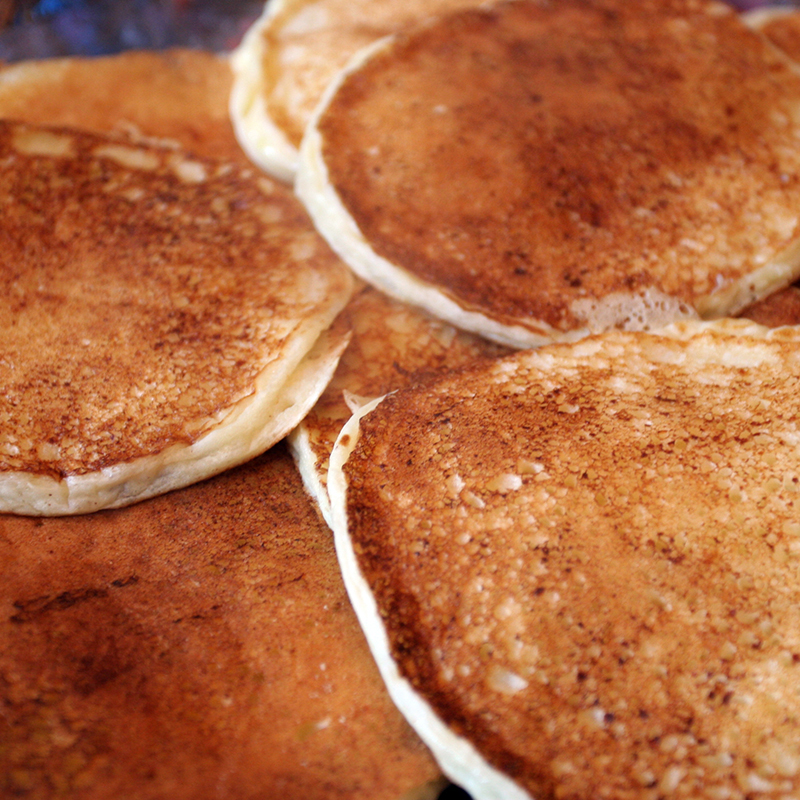 Feather Light Pancakes