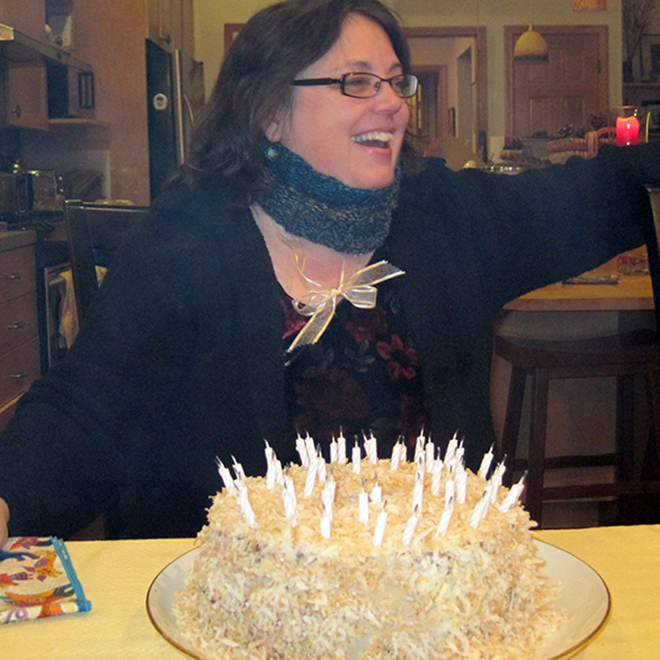 Sponge Cake with Toasted&nbsp;Coconut