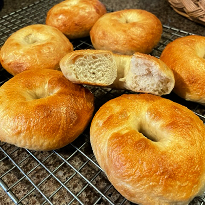 Yeasted Bagels