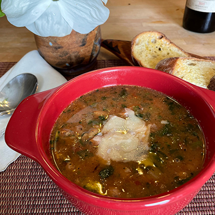 Tuscan Bean Soup with Fennel