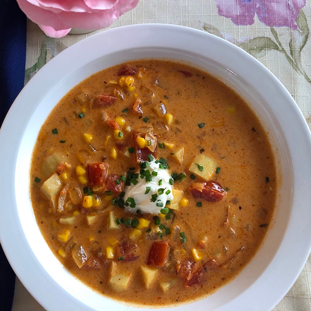 Roasted Corn Chowder