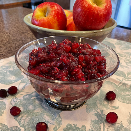 Cranberry Apple Chutney