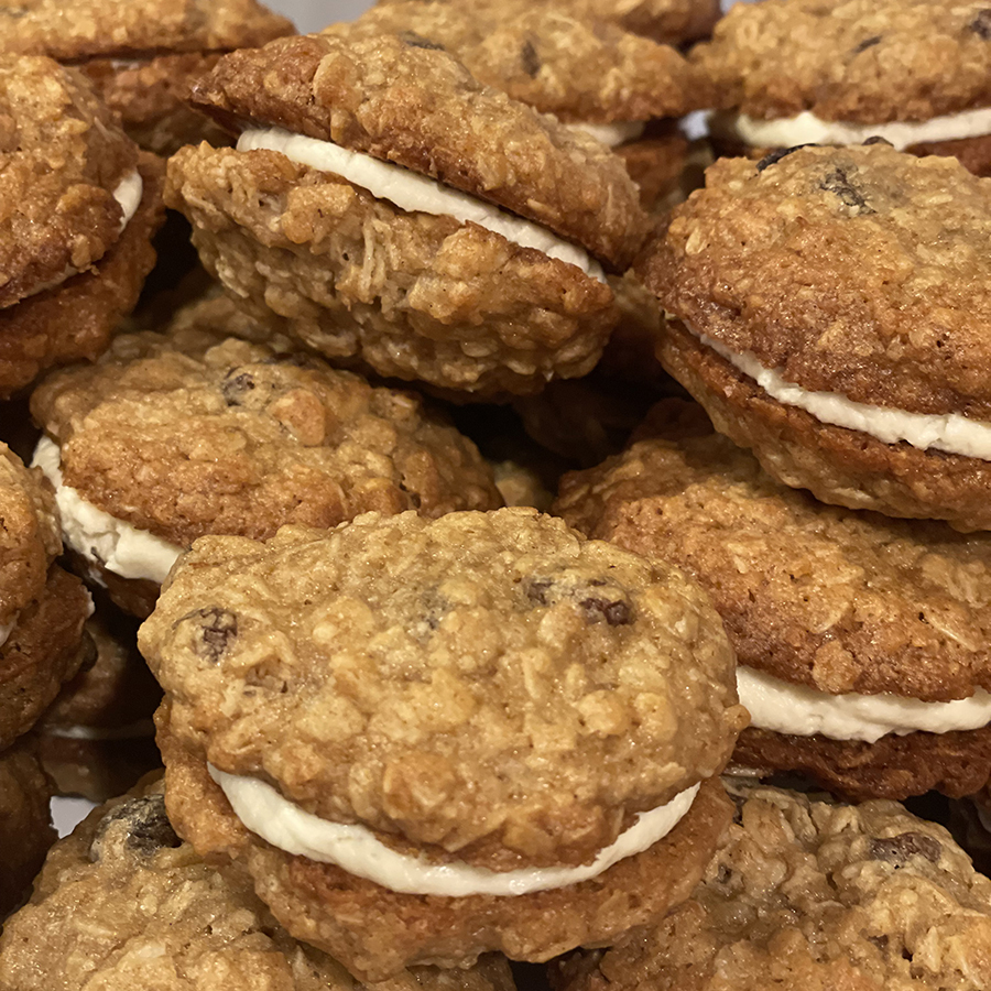 Oatmeal Raisin Sandwich Cookies