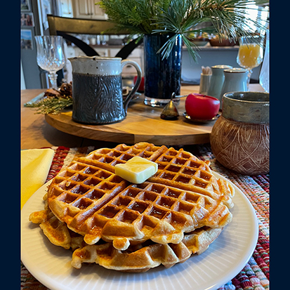 Sourdough Waffles
