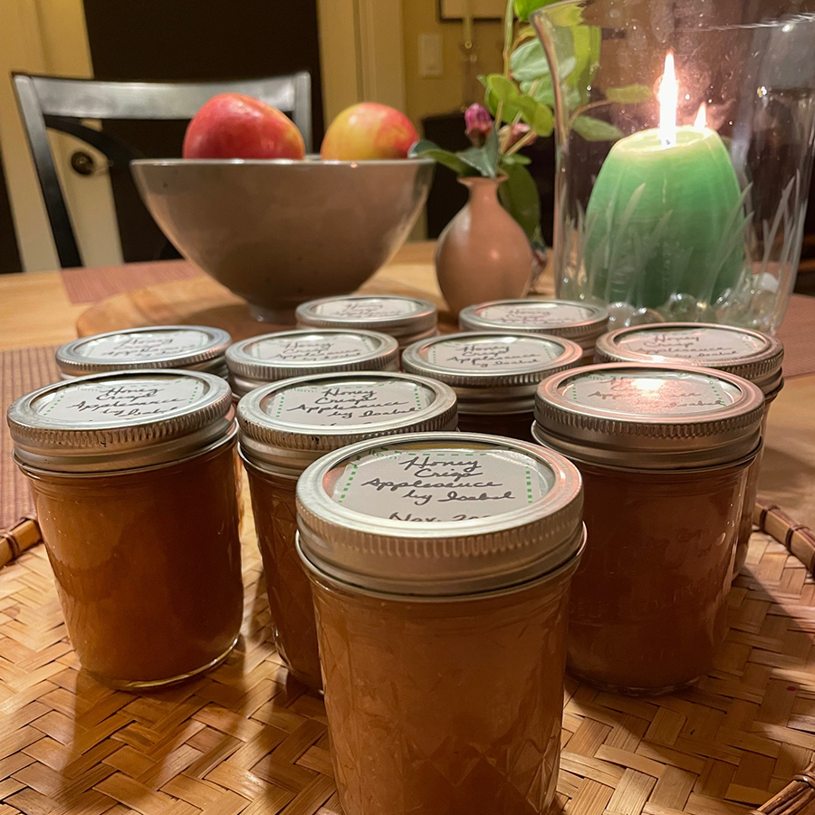 Honey Crisp Applesauce