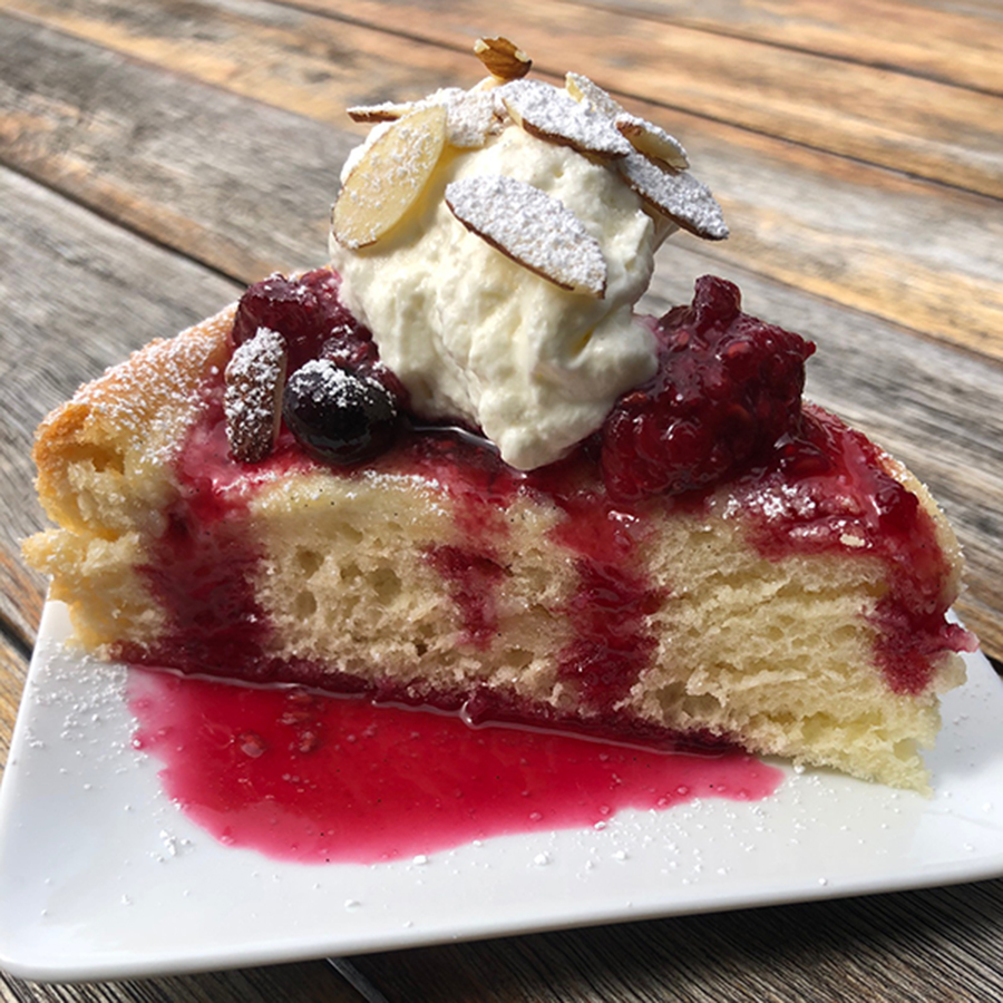 Brioche Creme Fraiche Tart