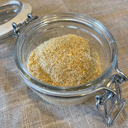 Homemade Ground Ginger