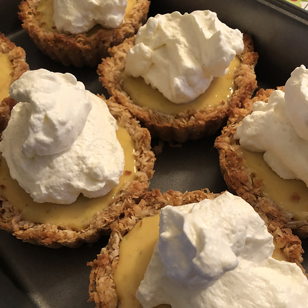 Coconut Key Lime Pie Bites