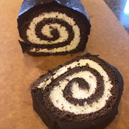 Chocolate Swiss Rolls