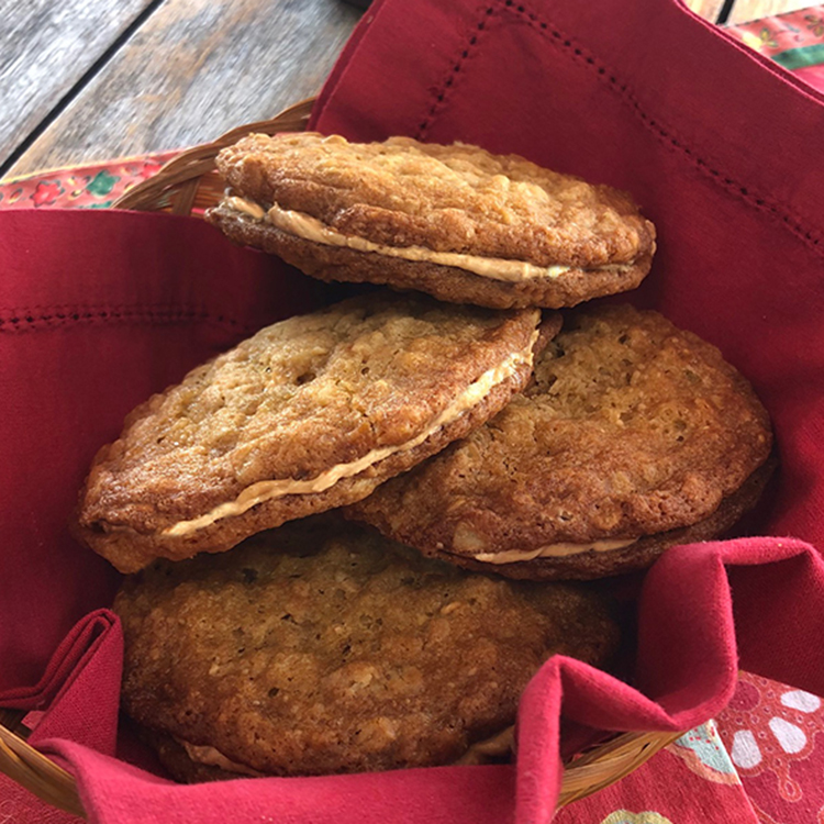 Peanut Butter Sandwich Cookies