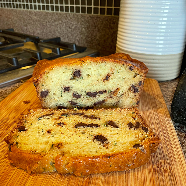 Zucchini Chocolate Chip Bread