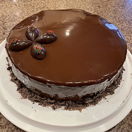 Raspberry Mousse Cake