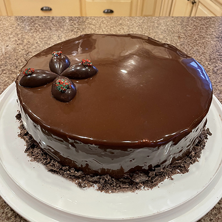 Chocolate Mirror Glaze