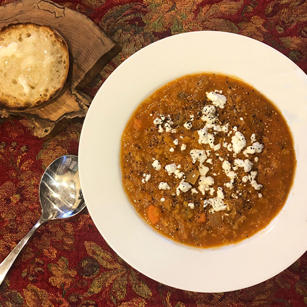 Tomato Lentil Soup