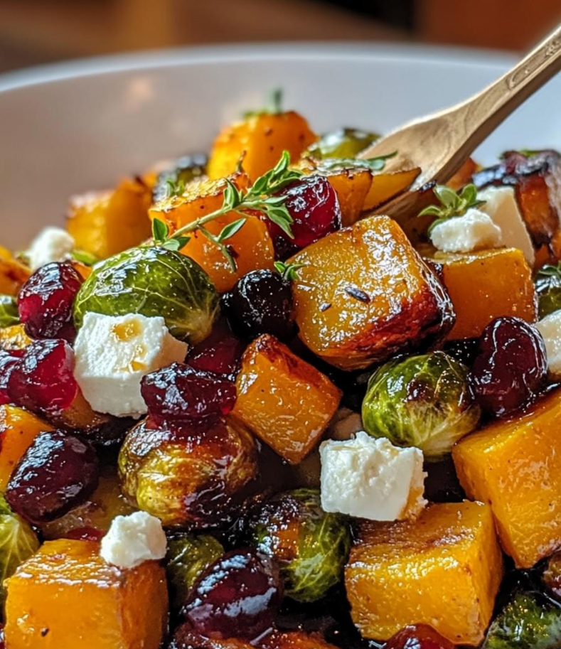 Cranberry Glazed Harvest&nbsp;Vegetables